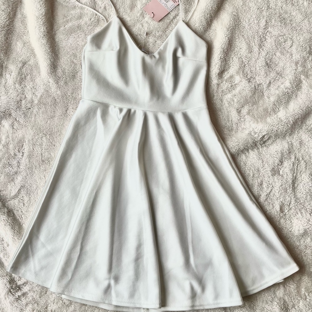 Missguided Strappy Scuba Dress